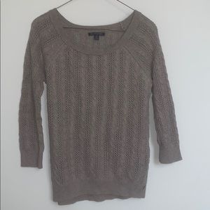 American Eagle Cable Knit Sweater